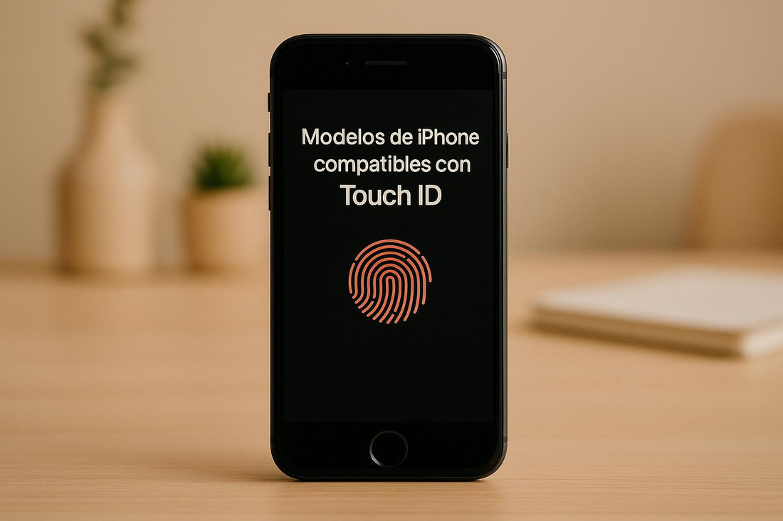 Modelos de iPhone compatibles con Touch ID