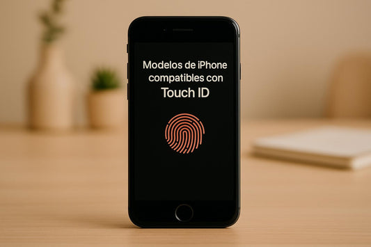 Modelos de iPhone compatibles con Touch ID
