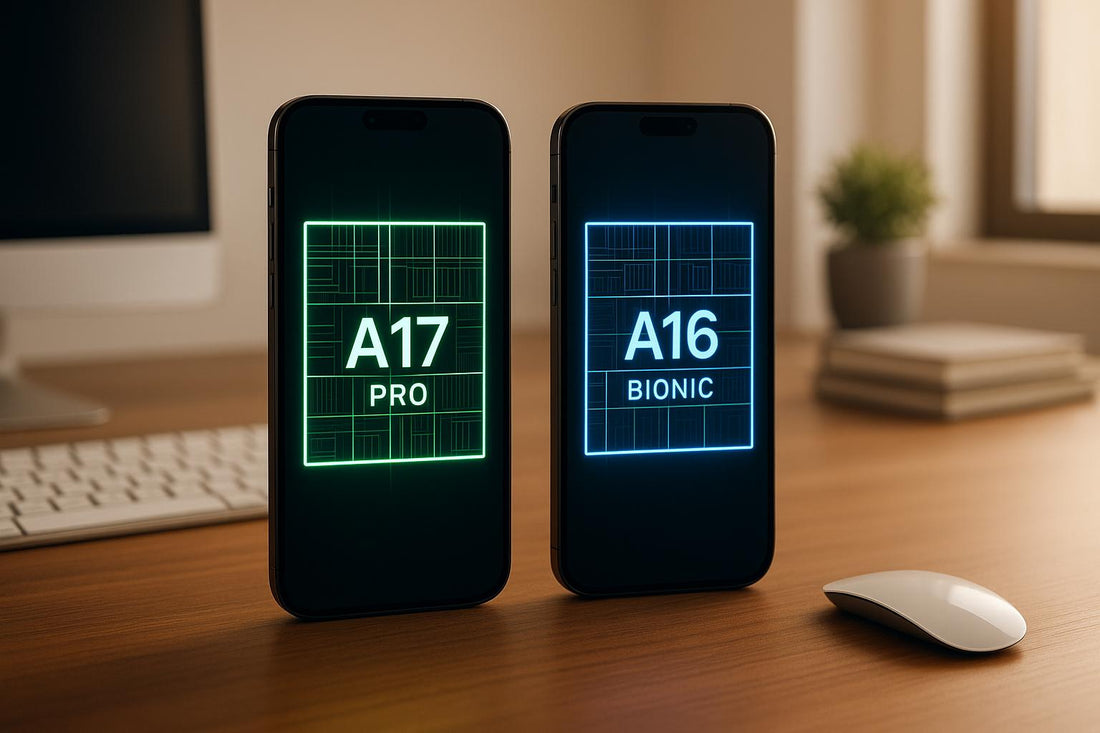 Procesadores A17 vs A16: Comparación de eficiencia energética