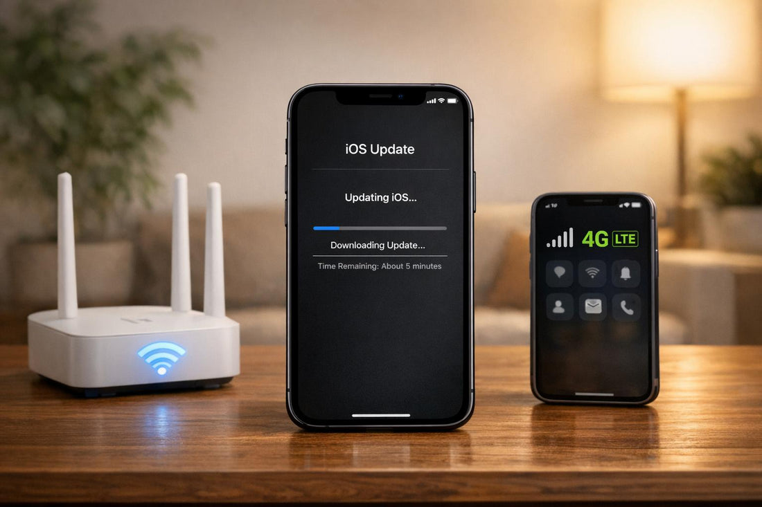 Wi-Fi vs. Datos Móviles: Mejor Opción para Actualizar iOS
