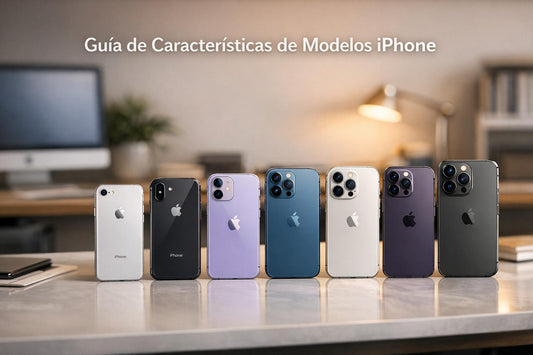 Guía de Características de Modelos iPhone